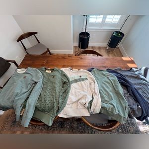 Naketano sweatshirt and sweater bundle